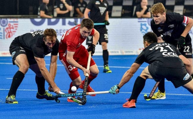 #HockeyWorldCup2018 : इंग्लैंड ने न्यूजीलैंड को 2-0 से हराया, क्वार्टर फाइनल में अर्जेन्टीना से भिड़ंत