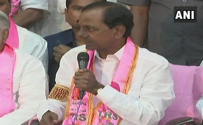 Telengana Election Result : टीआरएस को दो तिहाई बहुमत, लगातार दूसरी बार बनेगी सरकार