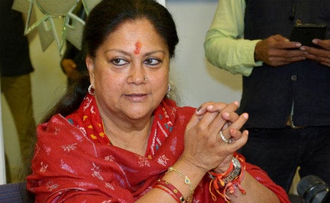 राजस्थान में कांग्रेस ने दी भाजपा को शिकस्त, वसुंधरा का इस्तीफा