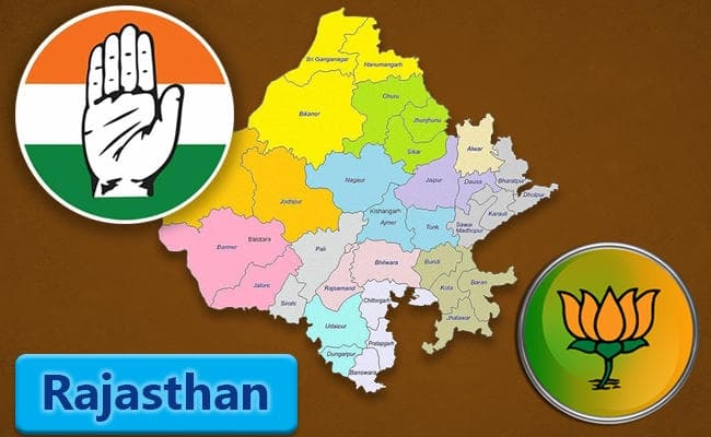 राजस्थान : 6 जिलों में भाजपा का सूपड़ा साफ, तीन जिलों में नहीं खुला कांग्रेस का खाता