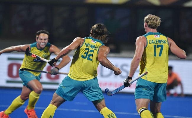 #HockeyWorldCup2018 : ‘जाइंट किलर'' फ्रांस को हराकर ऑस्ट्रेलिया सेमीफाइनल में
