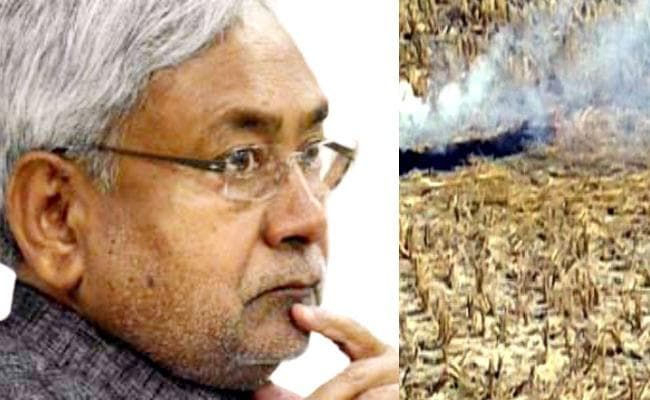 खेतों में आग लगाये जाने पर CM नीतीश ने जतायी चिंता, कहा- हर हाल में लगे रोक