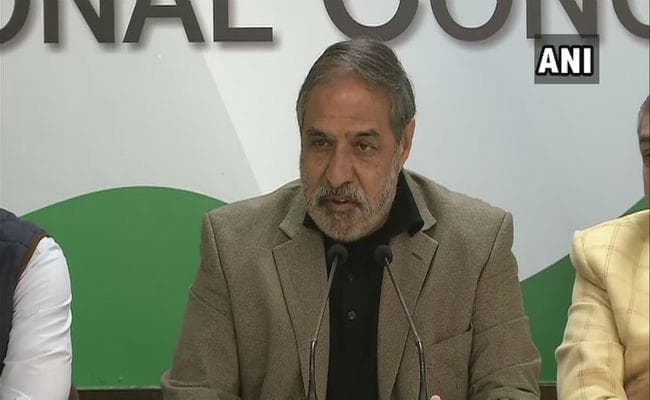 बोले कांग्रेस नेता आनंद शर्मा- राफेल के मुद्दे पर अपना फैसला वापस ले सुप्रीम कोर्ट