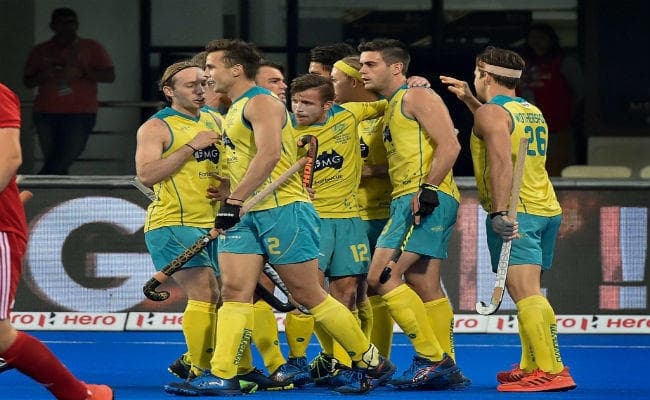 #HockeyWorldCup2018 : इंग्लैंड को 8-1 से रौंदकर ऑस्ट्रेलिया तीसरे स्थान पर