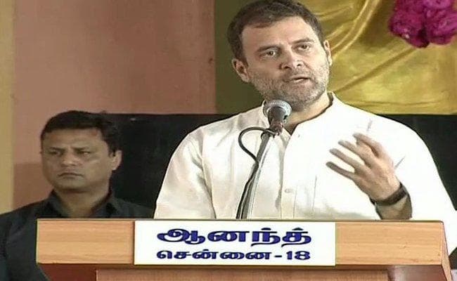 राहुल का मोदी सरकार पर हमला, कहा - देश के संस्थानों को नष्ट करने की अनुमति नहीं देंगे