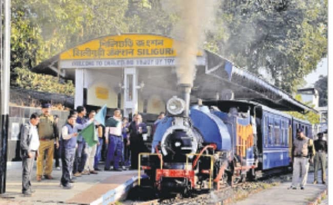 सिलीगुड़ी जंक्शन से शुरू हुई छुकछुक इवनिंग राइड