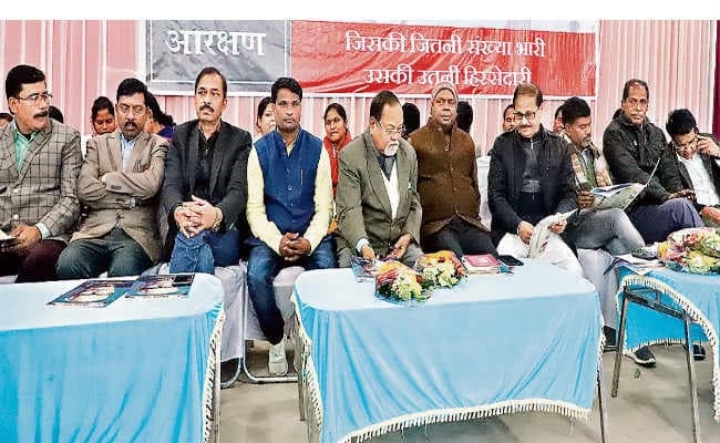 देश व राज्य के मुखिया पिछड़ा वर्ग से, फिर भी पिछड़े अधिकार से वंचित हैं : चंद्रप्रकाश