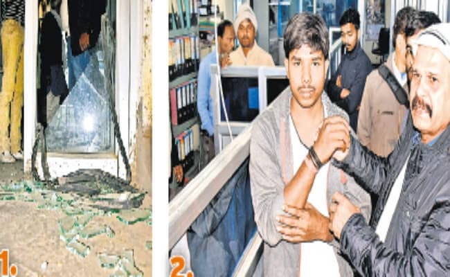 मुजफ्फरपुर :  लाठी-डंडे के साथ राइस मिल में घुसे, की तोड़फोड़