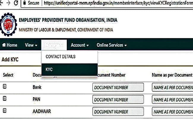 इपीएफओ के 1.90 लाख से अधिक कर्मचारियों के केवाइसी अपडेट नहीं, 31 तक अपटेड कराएं केवाइसी, अन्यथा नहीं मिलेगा लाभ