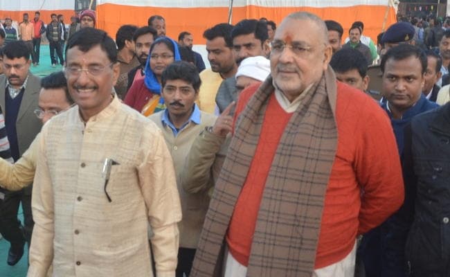 रांची में बोले गिरिराज सिंह, कांग्रेस ने महात्मा गांधी के नाम का इस्तेमाल राजनीतिक लाभ के लिए किया