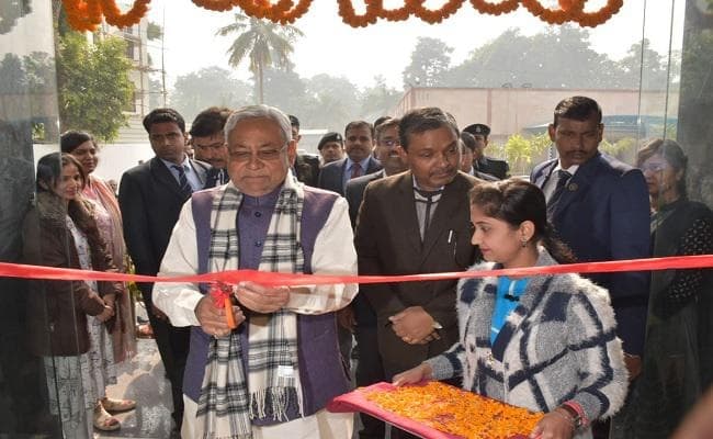 बिहार : मुख्यमंत्री सचिवालय स्थित नवनिर्मित भवन का सीएम नीतीश ने किया उद्घाटन