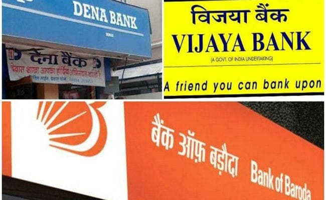 वित्त मंत्रालय ने बैंक ऑफ बड़ौदा, देना बैंक और विजया बैंक के विलय को दी सैद्धांतिक मंजूरी
