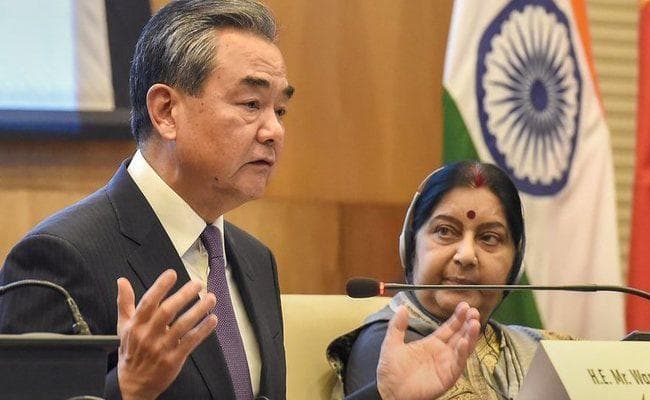 सुषमा से मिले चीनी विदेश मंत्री, सांस्कृतिक आदान-प्रदान समेत 10 स्तंभों पर बनी सहमति