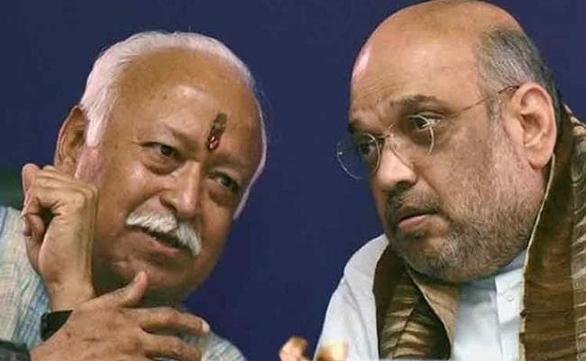 राममंदिर मुद्दे पर भागवत से मिले अमित शाह, दो-तीन महीने में निकलेगा ठोस नतीजा