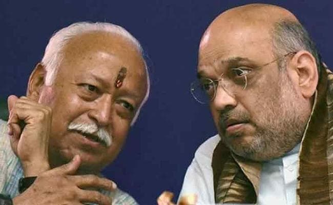 बंद कमरे में मिले संघ प्रमुख मोहन भागवत और अमित शाह, राम मंदिर, धर्मांतरण पर खुलकर हुई चर्चा