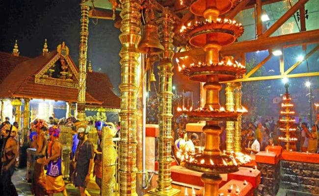 सालाना मंडला पूजा से पहले सबरीमाला मंदिर में उमड़ी श्रद्धालुओं को भारी भीड़
