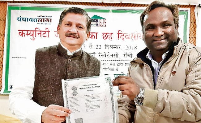 रांची : गांव-समाज की पॉजीटिव खबरें लिखें : पारितोष