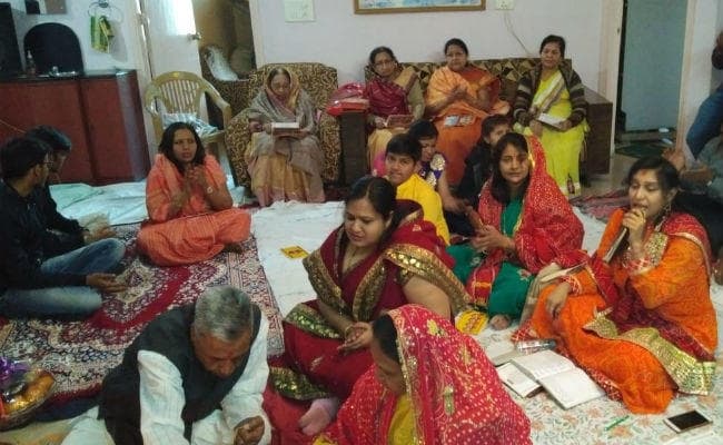 कांके रोड में संपन्‍न हुआ श्री केड सती दादी मां का मंगलपाठ