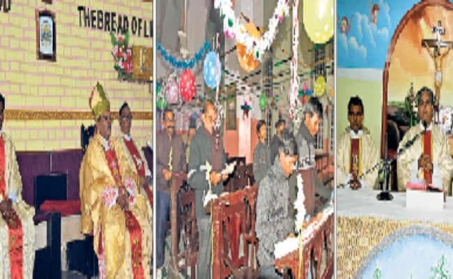 भागलपुर :  धरती पर आये प्रभु यीशु, मसीही समाज की ओर से प्रभु यीशु के जन्म पर की विशेष प्रार्थना आज