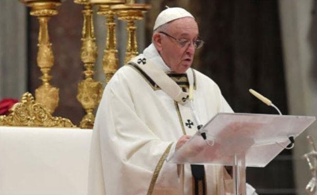 पोप ने क्रिसमस के मौके पर यमन और सीरिया में शांति की उम्मीद जतायी