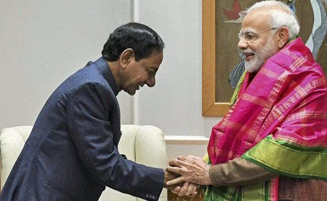 मोदी से मिले तेलंगाना के मुख्यमंत्री, कई लंबित परियोजनाओं पर की चर्चा