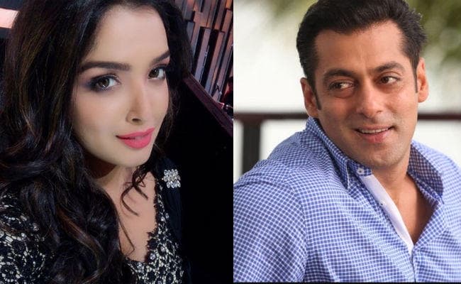 भोजपुरी सेंसेशन ने इस अंदाज में किया सलमान खान को बर्थडे विश