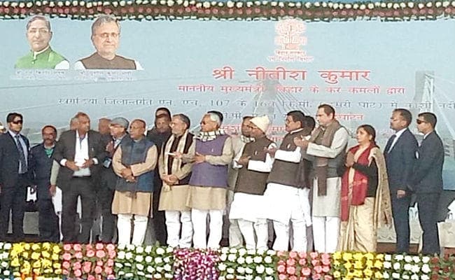 CM नीतीश ने किया बीपी मंडल पुल का लोकार्पण, पटना से कोसी क्षेत्र सहित नेपाल जाना हुआ आसान