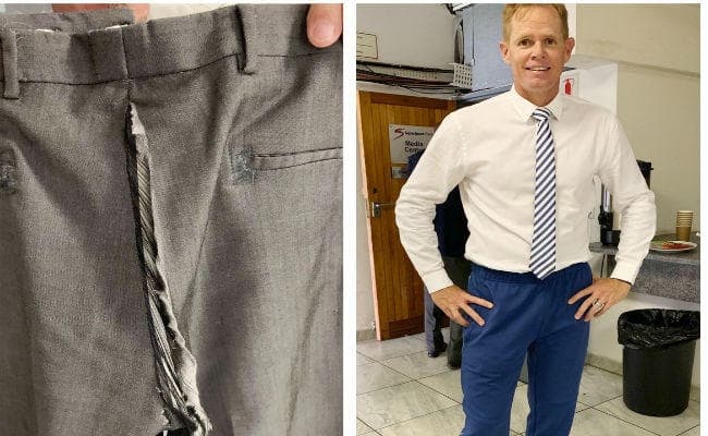 जब बीच मैदान पर फट गयी इस क्रिकेटर की पैंट, देखें VIDEO