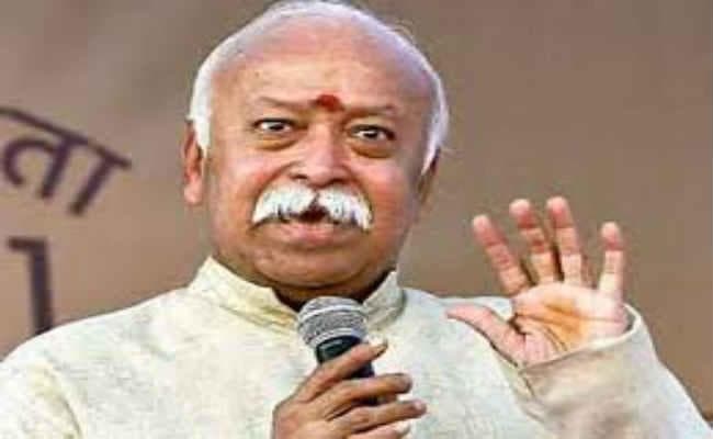 राम मंदिर के नारे लगने पर बोले भागवत, संघ में नारे नहीं लगते