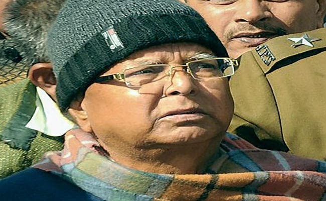 चारा घोटाला : लालू को साढ़े तीन साल की सजा, जगदीश शर्मा को सात साल की जेल