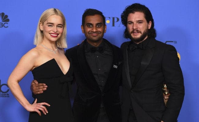 Golden Globes 2018: भारतीय मूल के अंसारी बने सर्वश्रेष्ठ अभिनेता, ब्राउन ने रचा इतिहास