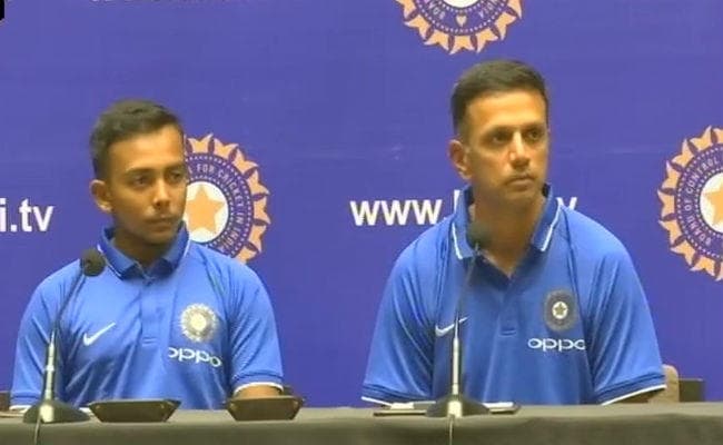 अंडर 19 विश्व कप : अभ्यास मैच में भारत ने दक्षिण अफ्रीका 189 रन से रौंदा