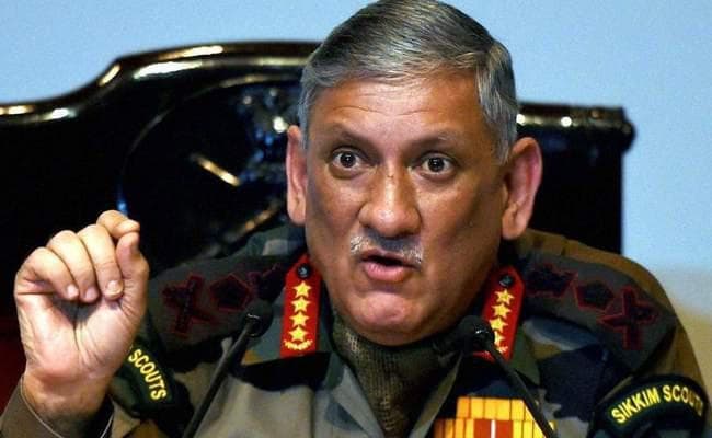 सीमापार आतंकवाद पर सेना प्रमुख की दो टूक, पाकिस्तान पर शिकंजा कसना जरूरी