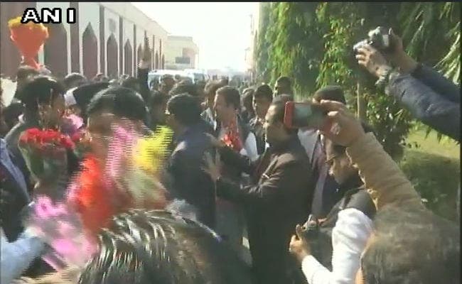 मिशन 2019 की तैयारी के लिए लखनऊ पहुंचे राहुल गांधी, दो दिन अमेठी में रहेंगे