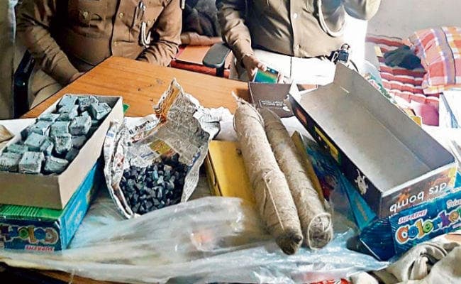 सर्च ऑपरेशन में भेलवाघाटी से भारी मात्रा में विस्फोटक बरामद