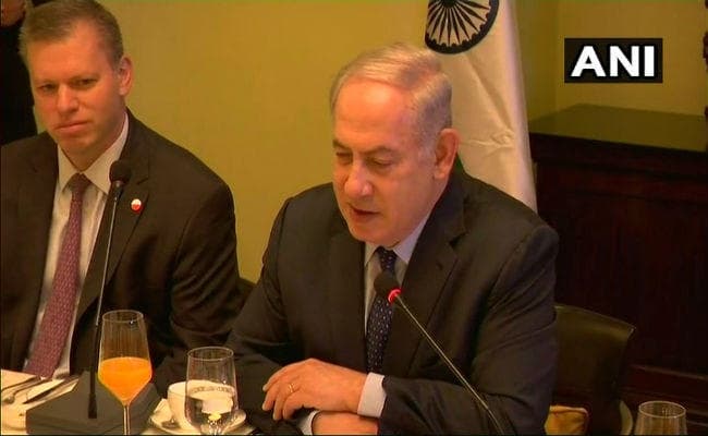 इस्राइल के प्रधानमंत्री नेतन्याहू ने कारोबारी सम्मेलन में कहा- भारत और इस्राइल की जोड़ी स्वर्ग में बनी