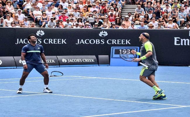 आस्ट्रेलियाई ओपन के प्री क्वार्टर फाइनल में पहुंचे पेस- पूरव