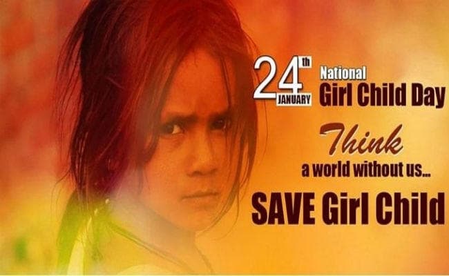 #NationalGirlChildDay.  : 0-6 वर्ष के आयु वर्ग में लिंगानुपात प्रति एक हजार पर 940