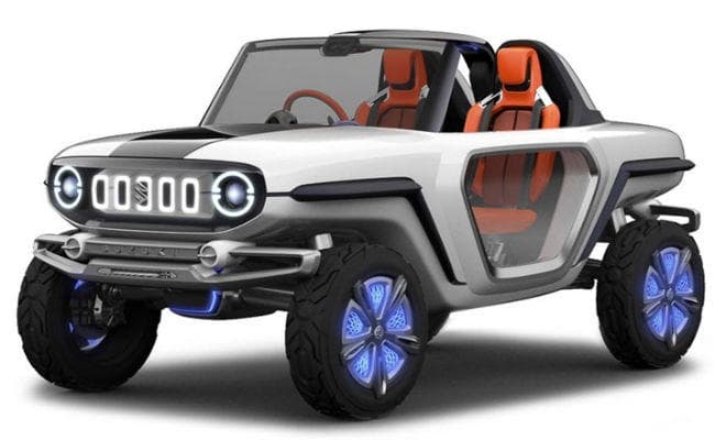 यह है Maruti की पहली इलेक्ट्रिक SUV e-Survivor, Auto Expo में दिखेगी झलक