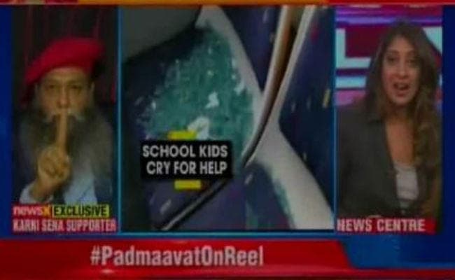 Padmaavat Row : करणी सेना के नेता ने TV डिबेट में महिला एंकर को कहा BABY, एंकर ने लगायी क्लास, VIDEO VIRAL