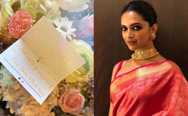 रणबीर कपूर के माता-पिता ने दीपिका के लिए गुलदस्‍ते संग भेजा एक संदेश, जानें बात क्‍या है ?