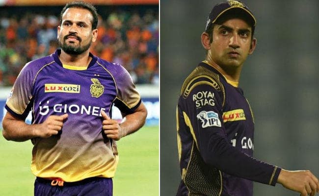 IPL Auction 2018 : गौतम गंभीर व यूसुफ पठान को उनकी टीमों ने छोड़ा, दूसरी टीम में जाने पर किया ट्वीट