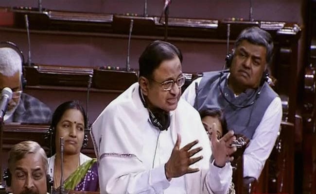 पी चिदंबरम ने राज्यसभा में मध्यवर्ग का हवाला देते हुए मोदी सरकार से बजट पर पूछे ये 12 सवाल