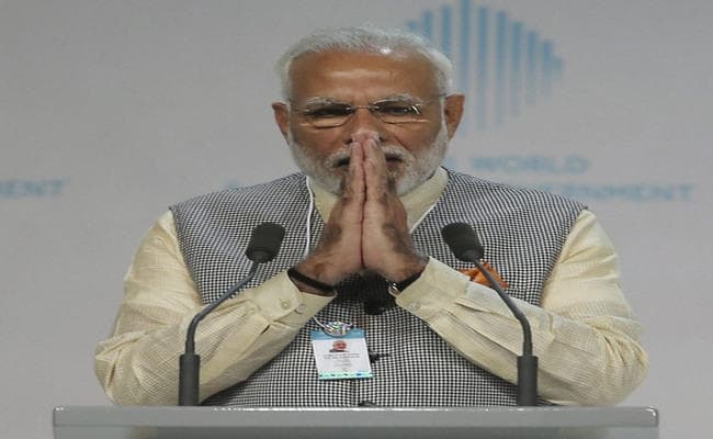 प्रधानमंत्री नरेंद्र मोदी ने World government summit में दिया ''6आर'' का ''आनंद'' मंत्र