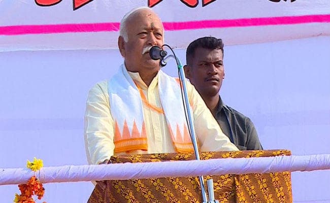 बोले संघ प्रमुख मोहन भागवत- आपसी फूट के कारण ही दूसरों ने  हम पर राज किया