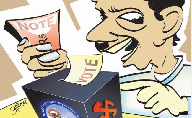 दर्जन भर पार्षद व पार्षद पति कर रहें ठेकेदारी, जनता से लेकर वोट, रांची नगर निगम में कमा रहें नोट