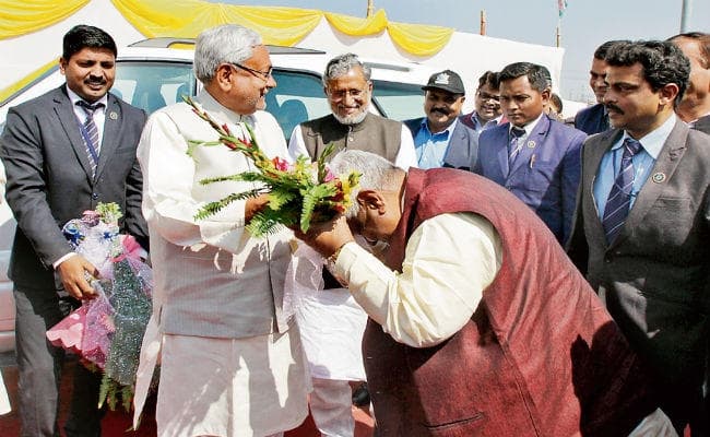 बिहार : बटेश्वर गंगा पंप नहर परियोजना का उद्घाटन के बाद CM नीतीश ने कहा, काम खुद बोलता है, कहने की जरूरत नहीं