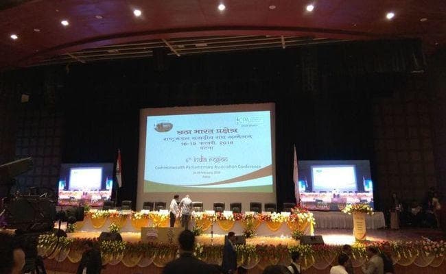 राष्ट्रमंडल संसदीय संघ सम्मेलन : नीतीश के बाद सुमित्रा महाजन का संबोधन, कहा-उपभोग शून्य आदमी को मिले सत्ता