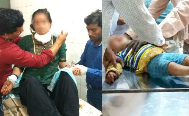 पत्नी और दो बेटों पर धारदार हथियार से किया वार, एक बेटे की मौत