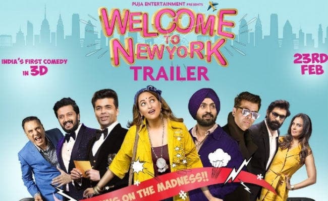 Film Review: हंसाने की कोशिश करती है ''वेलकम टू न्यूयॉर्क''